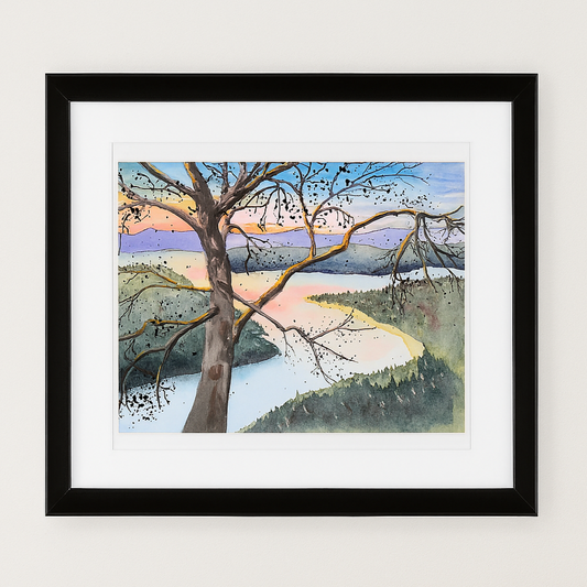 Winter at Table Rock Laek