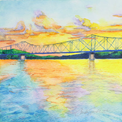 Kimberling City Bridge Sunset