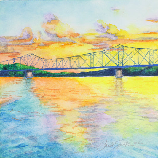 Kimberling City Bridge Sunset