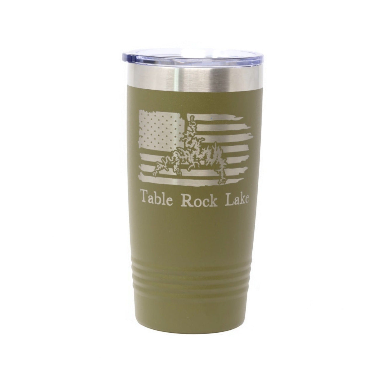 American Flag Table Rock Lake 20 oz Tumbler