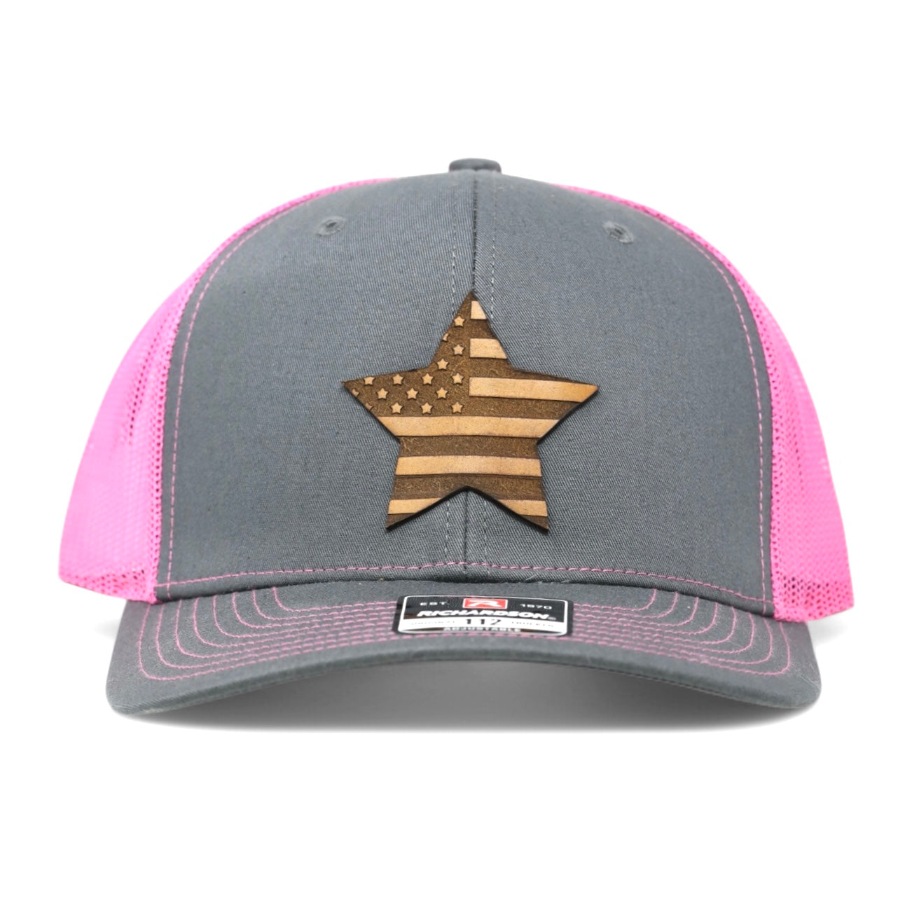 Missouri Star Flag Grey/Pink Hat