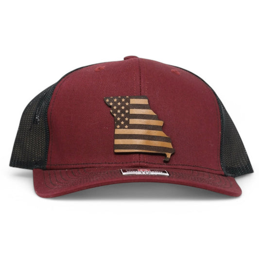 Missouri American Flag Hat