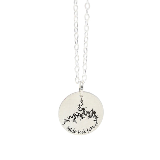 Table Rock Lake Pendant Necklace