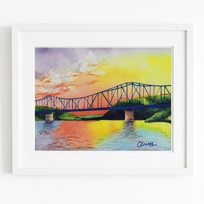 Kimberling City Bridge Sunset